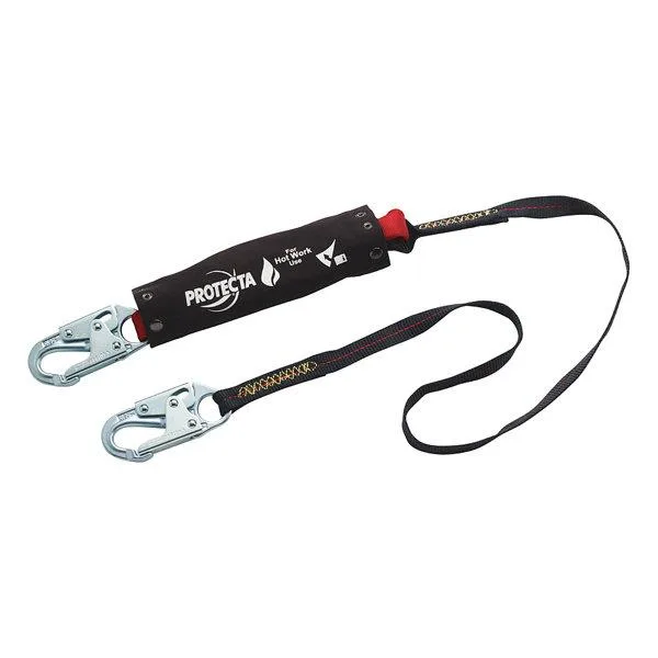 Protecta Protecta 1340129 Shock Absorbing Lanyard 6 ft 310 lb traffic safety equipment — product photo