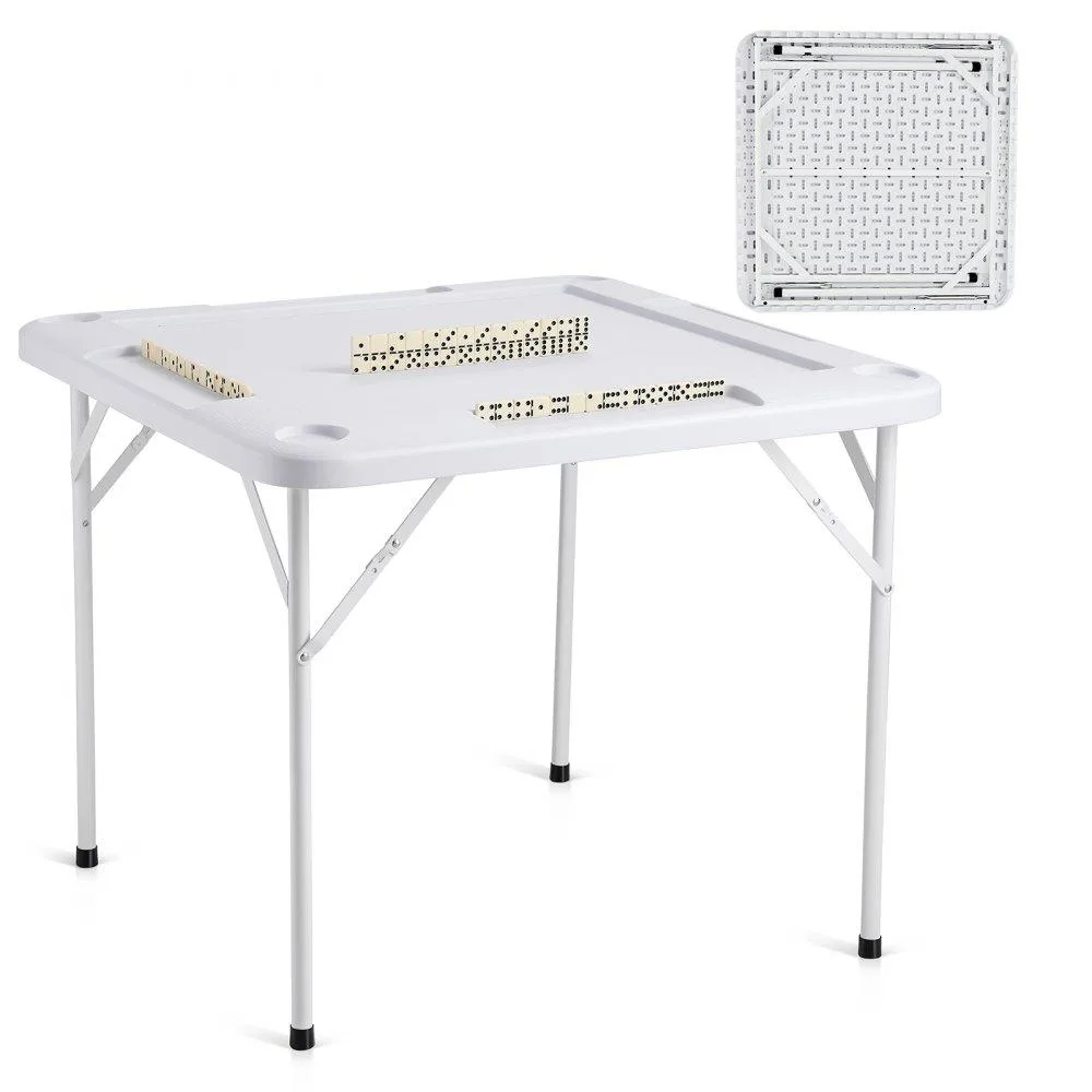 VEVOR VEVOR SN-90 Mahjong Table White 35.43 in — product photo
