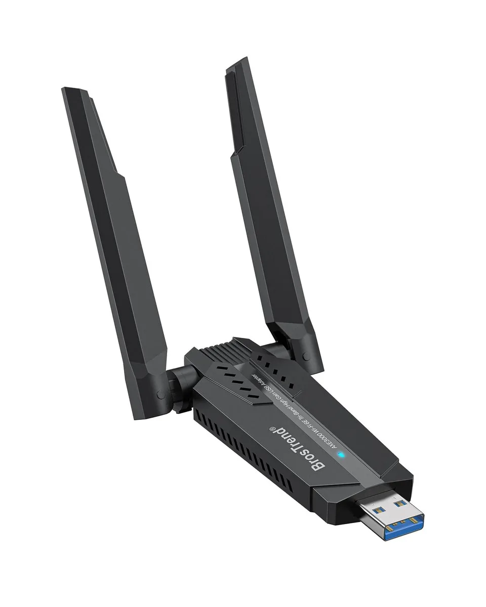 BrosTrend AXE3000 WiFi 6E Linux USB Adapter — product photo