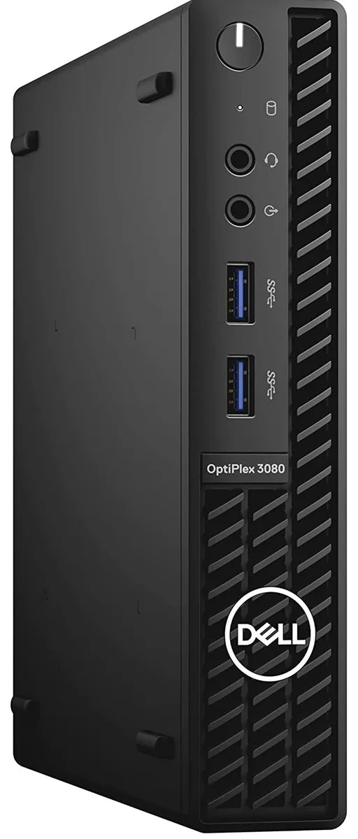 DELL DELL OptiPlex 3000 3080 desktop PC i5-10500T 2.30 GHz 8 GB DDR4 256 GB NVMe Black — product photo