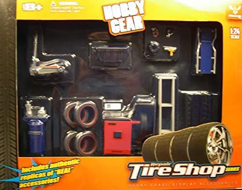 Phoenix Toys Phoenix Toys Repair Tire Shop 1:24 Scale 20 pc Set — product photo