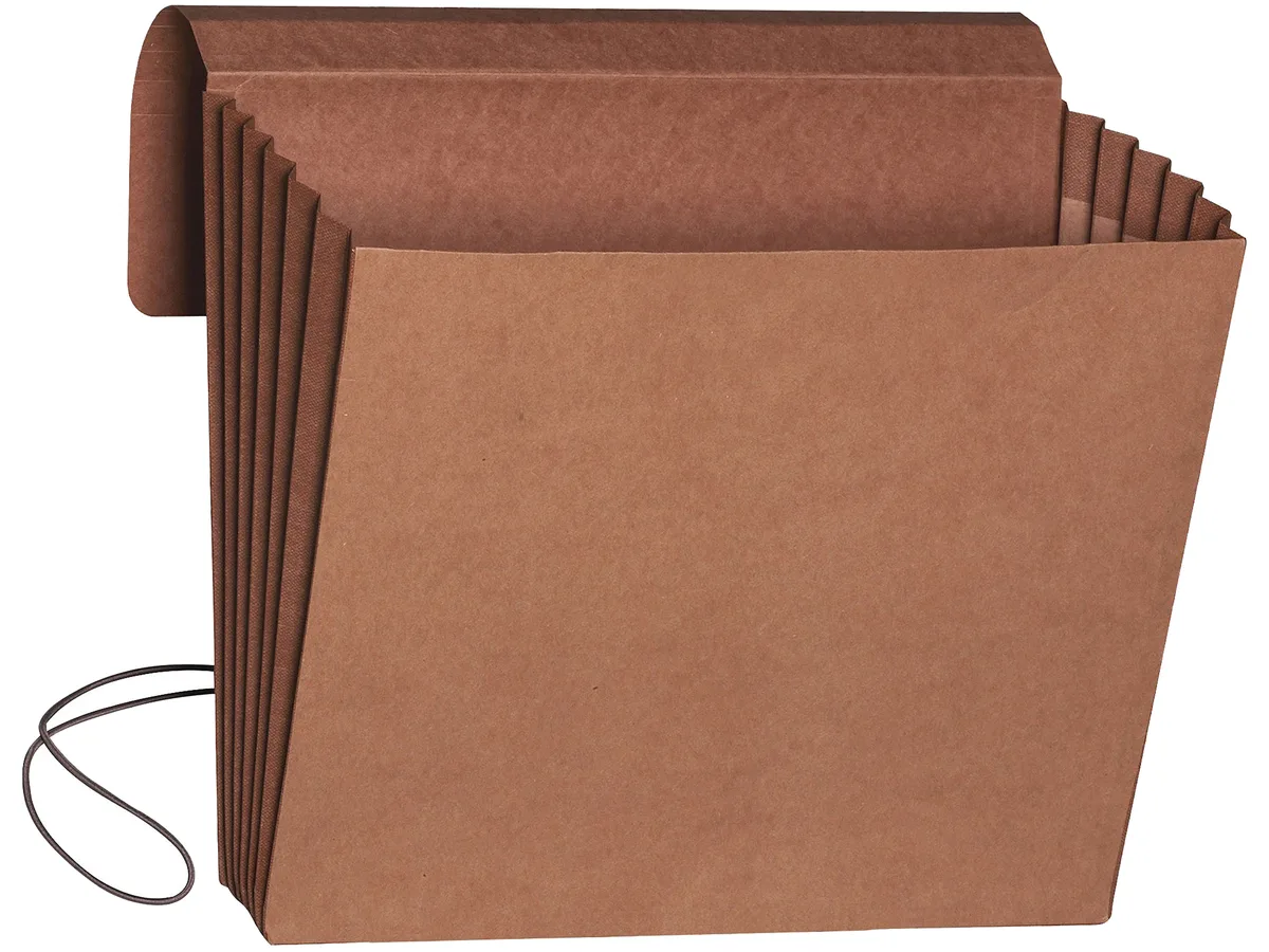 Smead Smead Redrope Expanding Wallets Red 10 Box — product photo