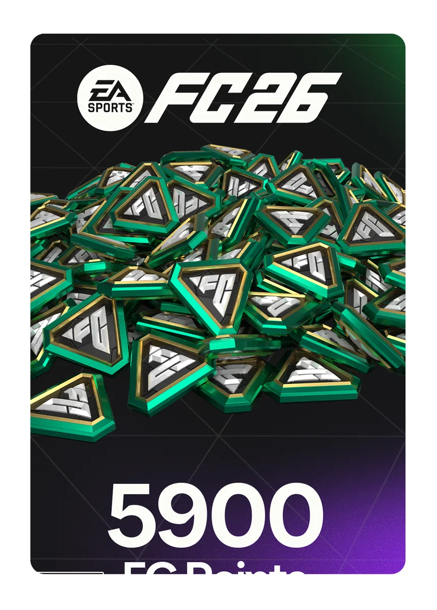 Electronic Arts Electronic Arts 7F6-00901 EA SPORTS FC 26 5900 FC Points downloadable game — product photo