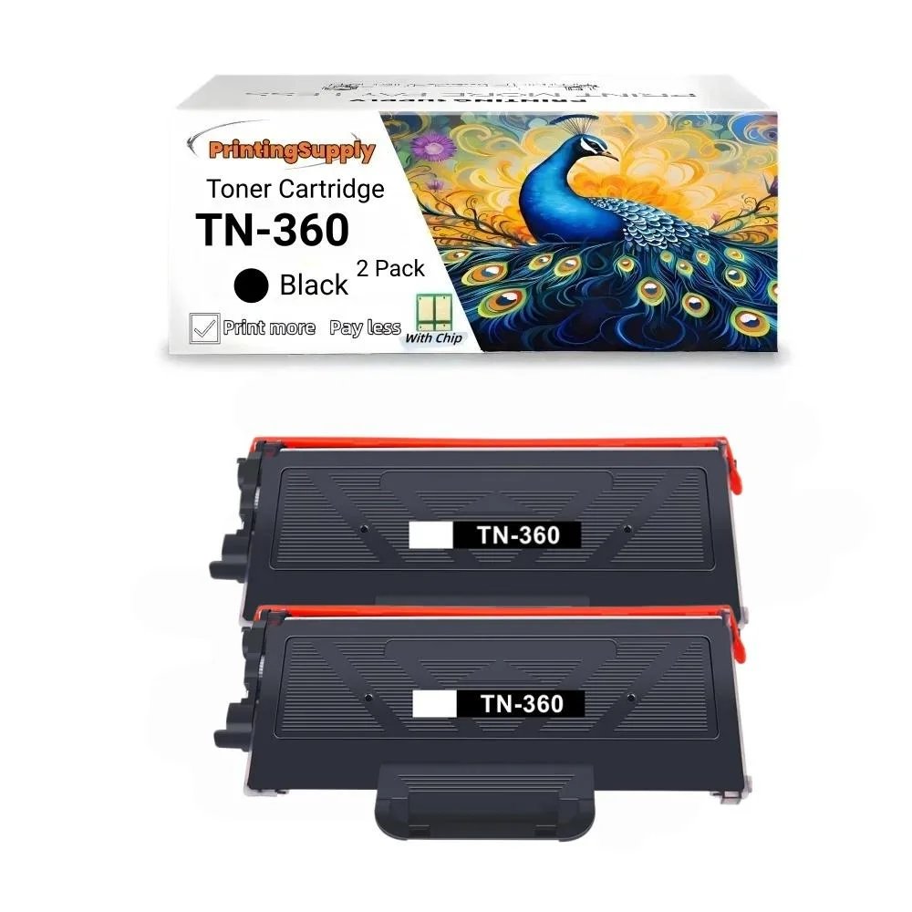 Ninestar Technology Ninestar Technology TN360 Black Toner Cartridge 2-Pack High-Yield 2600 Pages — product photo