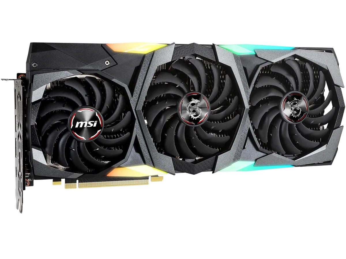 MSI MSI GeForce RTX 2080 SUPER Gaming TRIO graphics card — product photo