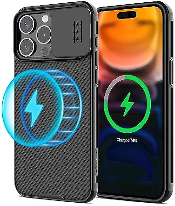 TAURKENAM TAURKENAM Magnetic Case for iPhone 15 Pro Max 6.7 2023 Black — product photo