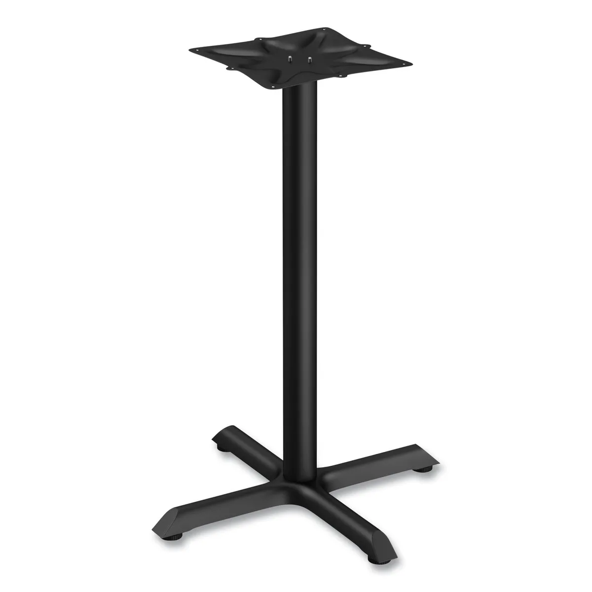 Alera Alera ALETBH423B Single-Column Base Steel Black 40.38" 300 lbs — product photo