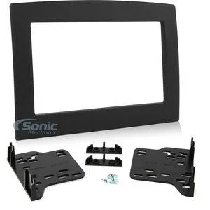 METRA METRA 95-6528B Black Double DIN Dash Kit for Dodge Ram 1500/2500/3500 2006-2010 car electronics accessory — product photo