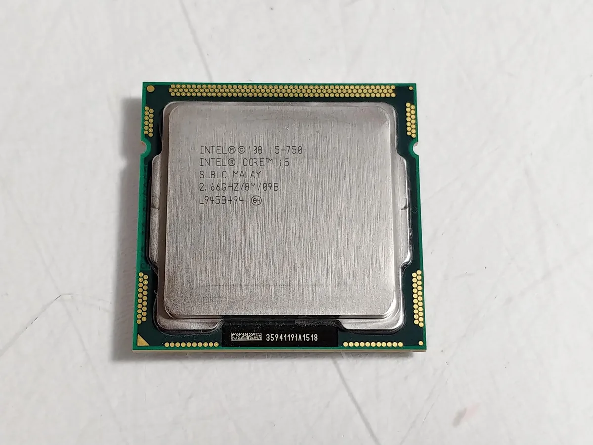 Intel Intel Core i5-750 2.66GHz LGA 1156 2.5 GT/s SLBLC cpu accessory — product photo