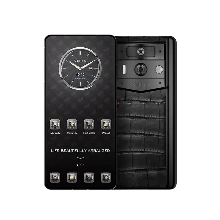VERTU VERTU METAVERTU 2nd Gen Black Alligator 12GB 512GB cell phones - unlocked — product photo