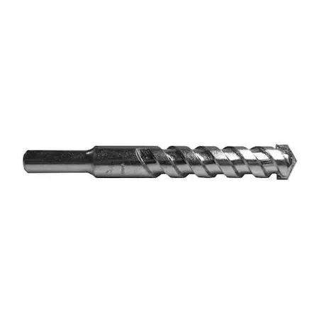 Set of masonry drill bits with sandblasted finish and fast spiral flutes