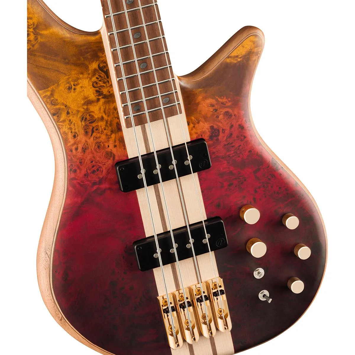 Jackson Jackson Pro Series Spectra Bass SBP IV Firestorm Fade bass guitar — product photo