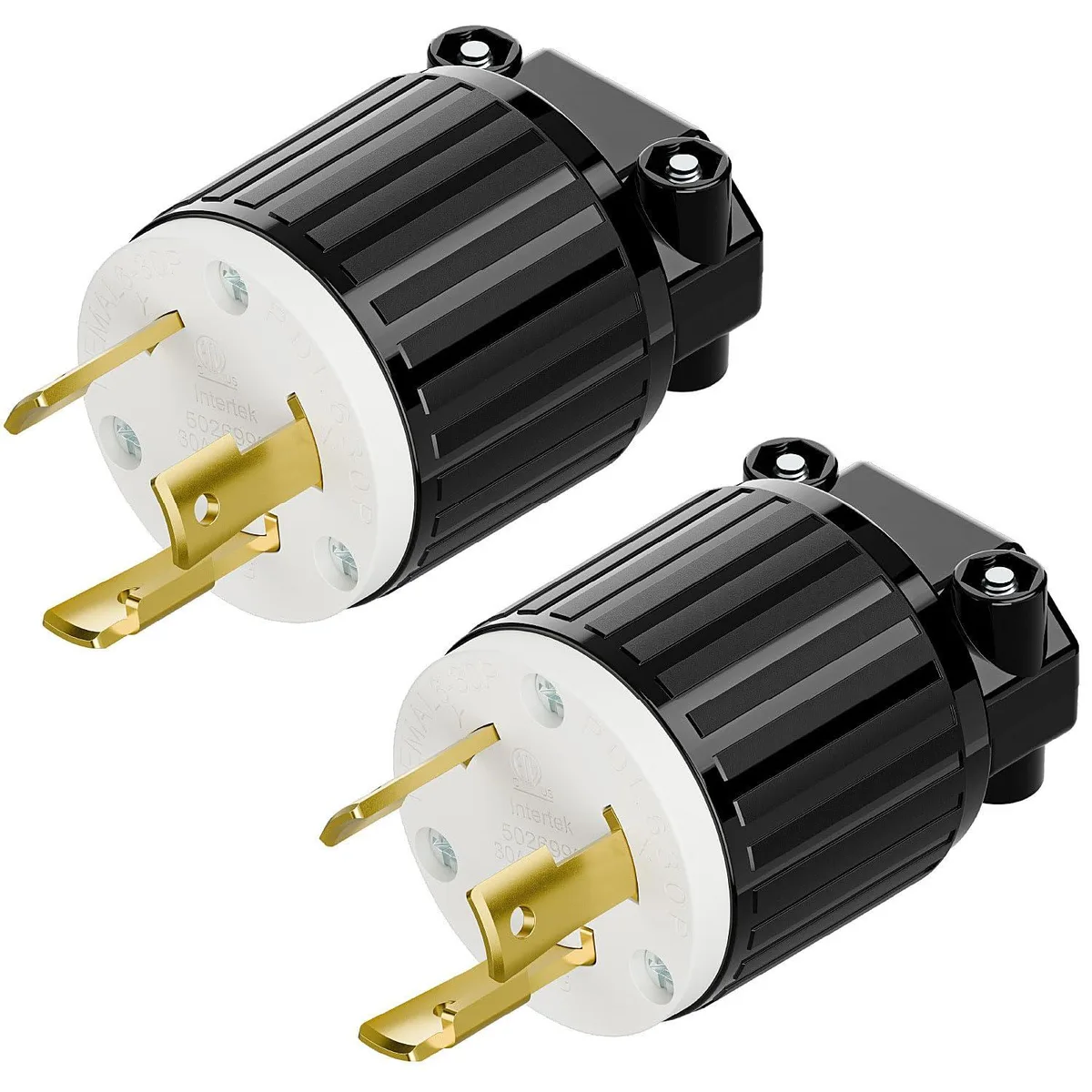 LORDWORLD LORDWORLD Nema L16-30P 30A 480V Locking Plug 2-Pack — product photo
