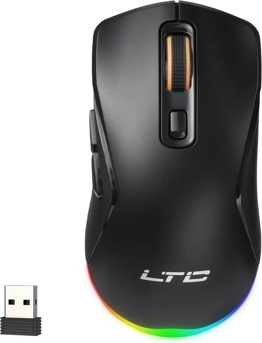 LTC LTC GM025 Tri-Mode Gaming Mouse 12000 DPI Black — product photo