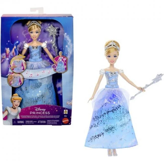Mattel Mattel JBF94 Disney Princess Enchanted Ballgown Cinderella Doll — product photo