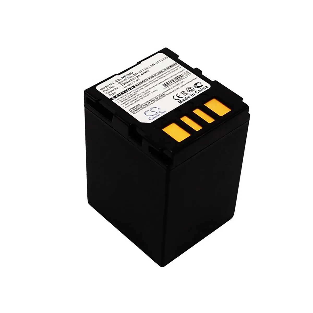 Cameron &amp; Co Cameron &amp; Co DS-CS-JVF733U camera battery 7.4V 3300mAh Li-ion black — product photo