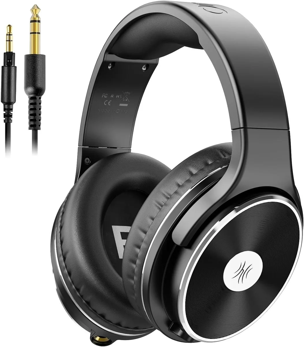 OneOdio OneOdio Wired Over-Ear Headset 50mm 3.5mm/6.3mm Black — product photo