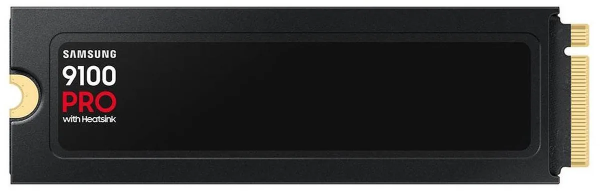 SAMSUNG SAMSUNG 9100 PRO 8TB M.2 2280 PCIe 5.0 x4 internal SSD with HeatSink — product photo