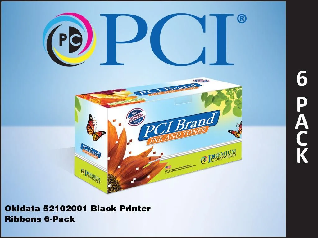 PCI PCI printer ribbon black Okidata 52102001SB — product photo
