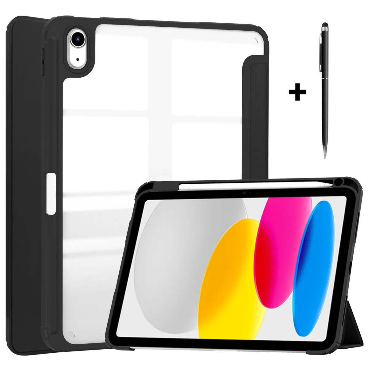 Werleo Werleo iPad 10th Gen 10.9 2022 Cover Case Black — product photo