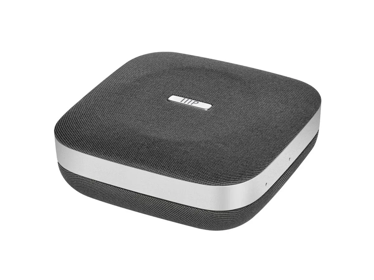 Monoprice Inc. Monoprice 144709 All-in-One Speakerphone Dock 100W USB-C 4 Mics Dual 4K HDMI 2.0 USB-A 3.2 Gigabit Ethernet — product photo