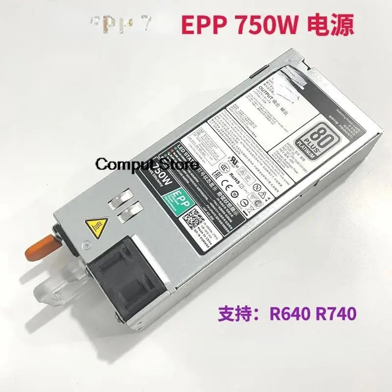 KHACHIMO KHACHIMO 750W Epp Power Supply for R630 R730 R730XD R740 R640 T630 — product photo