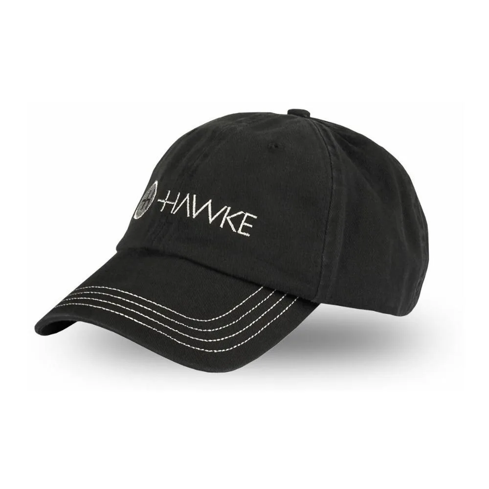 Hawke Sport Optics Hawke Sport Optics Distressed Cap Black Gray 100% Cotton Adjustable One Size — product photo