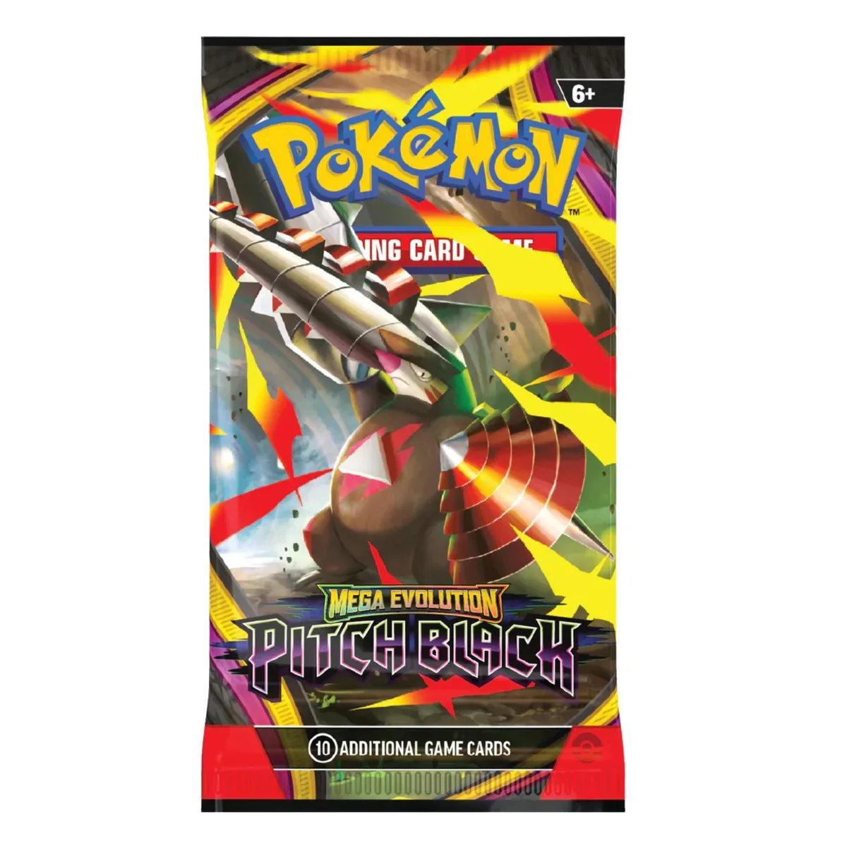 The Pokémon Company Int'l The Pokémon Company Int'l Mega Evolution Pitch Black Booster Pack Mega Excadrill ex 10 cards — product photo