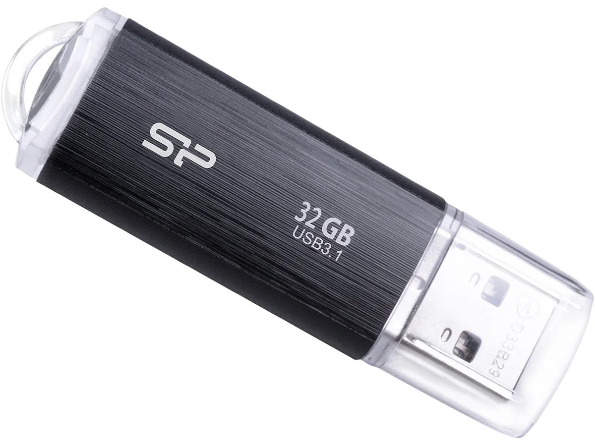 Silicon Power Silicon Power Blaze B02 32GB USB 3.1 flash drive SP032GBUF3B02V1K — product photo