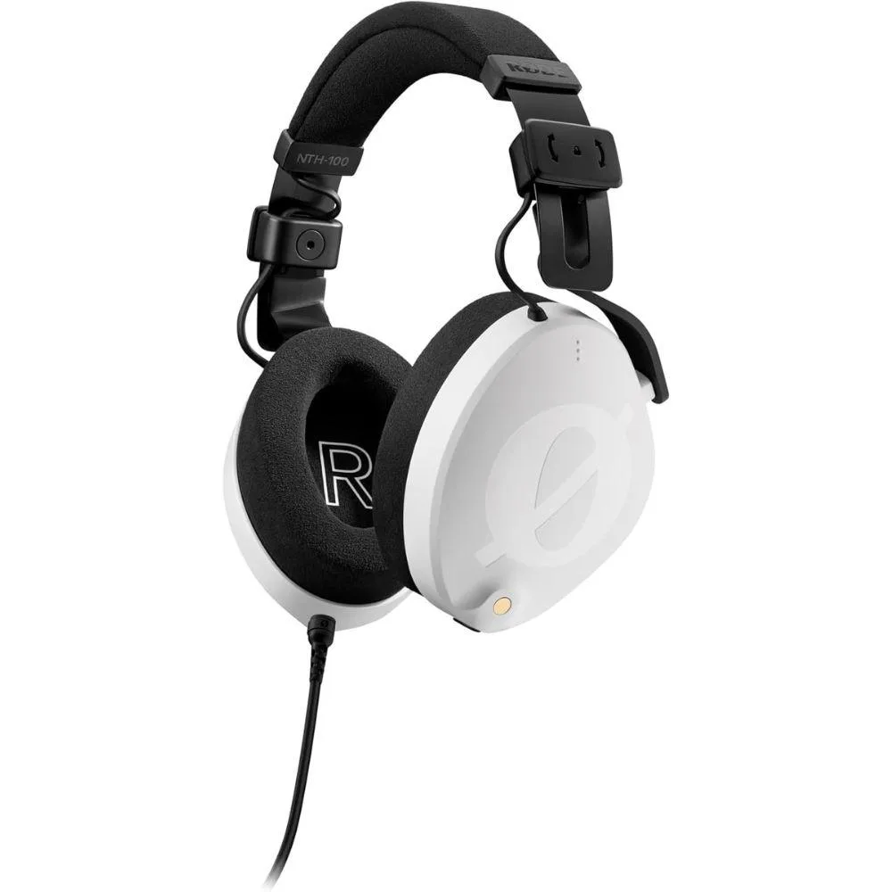 RODE Microphone RODE Microphone NTH-100 Closed-Back Headphones White — product photo