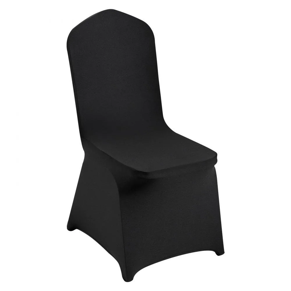 VEVOR VEVOR Stretch Spandex Folding Chair Covers 50PCS Black — product photo