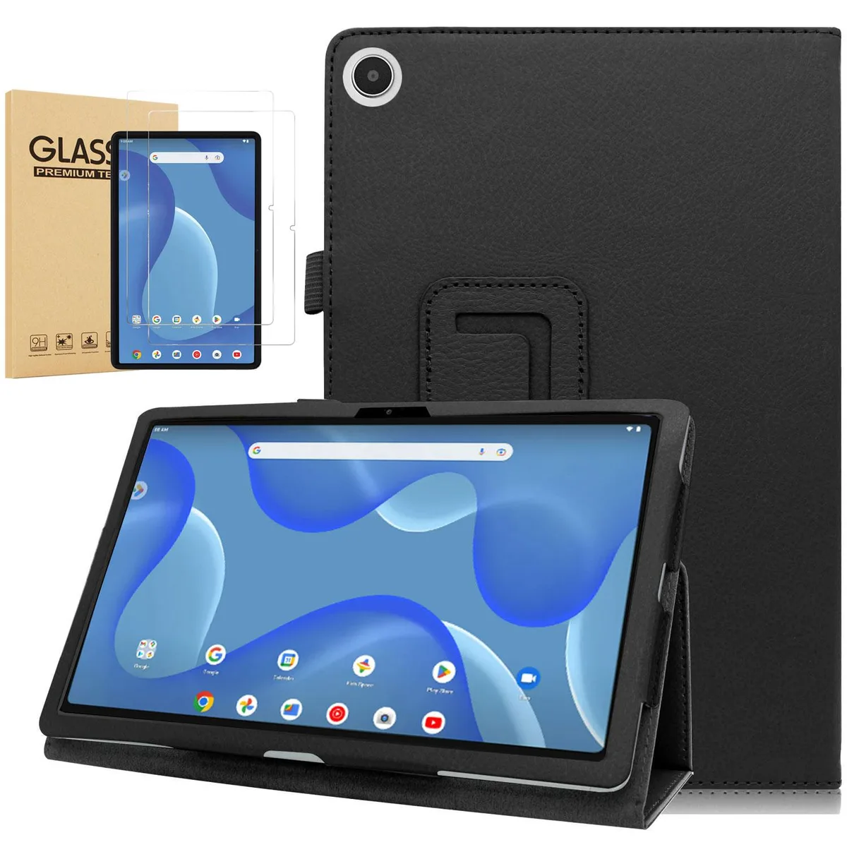 anicestore anicestore 100110027 11 inch Tablet Pro Case with 2 Screen Protectors 2023 Black — product photo