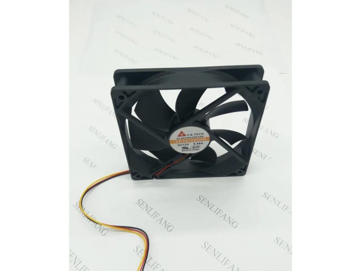 Fans Fans 12V 0.46A 120mm 25mm 3-wire case fan — product photo