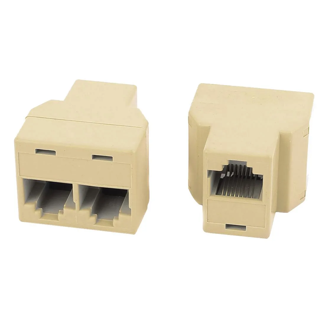 Unique-Bargains Unique-Bargains RJ45 Splitter Connector 2-Pack — product photo