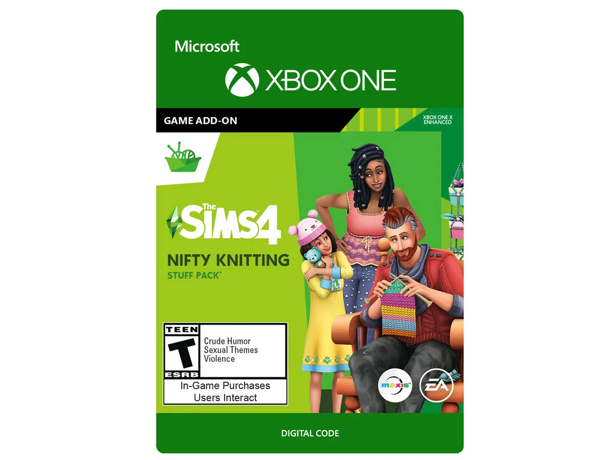 Electronic Arts Electronic Arts The Sims 4 Nifty Knitting 7D4-00569 downloadable game — product photo