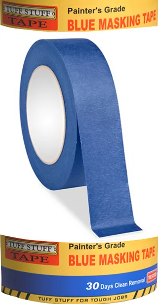Tuff Stuff Tuff Stuff Blue Painter's Tape 48mm x 55m 30-Day Clean Removal — product photo