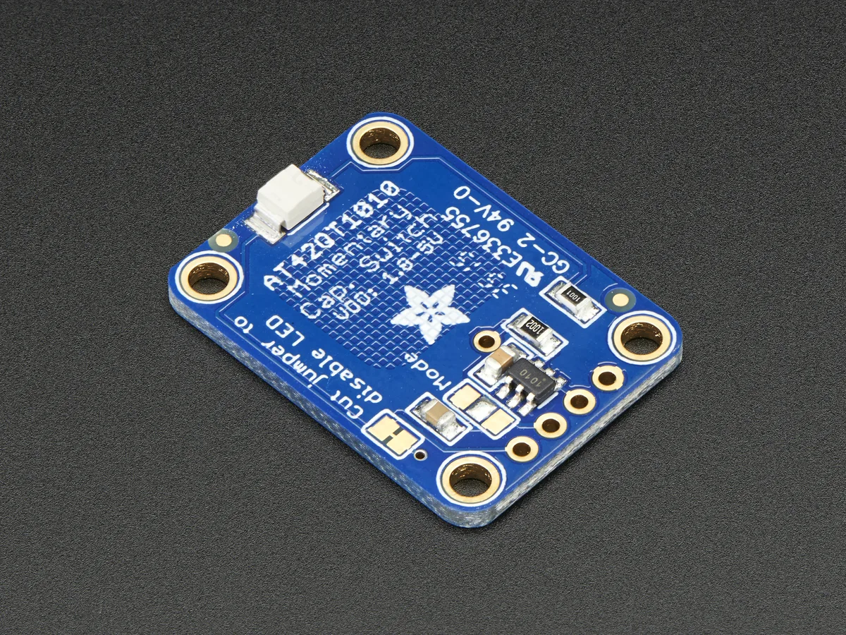 Adafruit Adafruit Momentary Capacitive Touch Sensor Breakout 20 x 28 mm — product photo