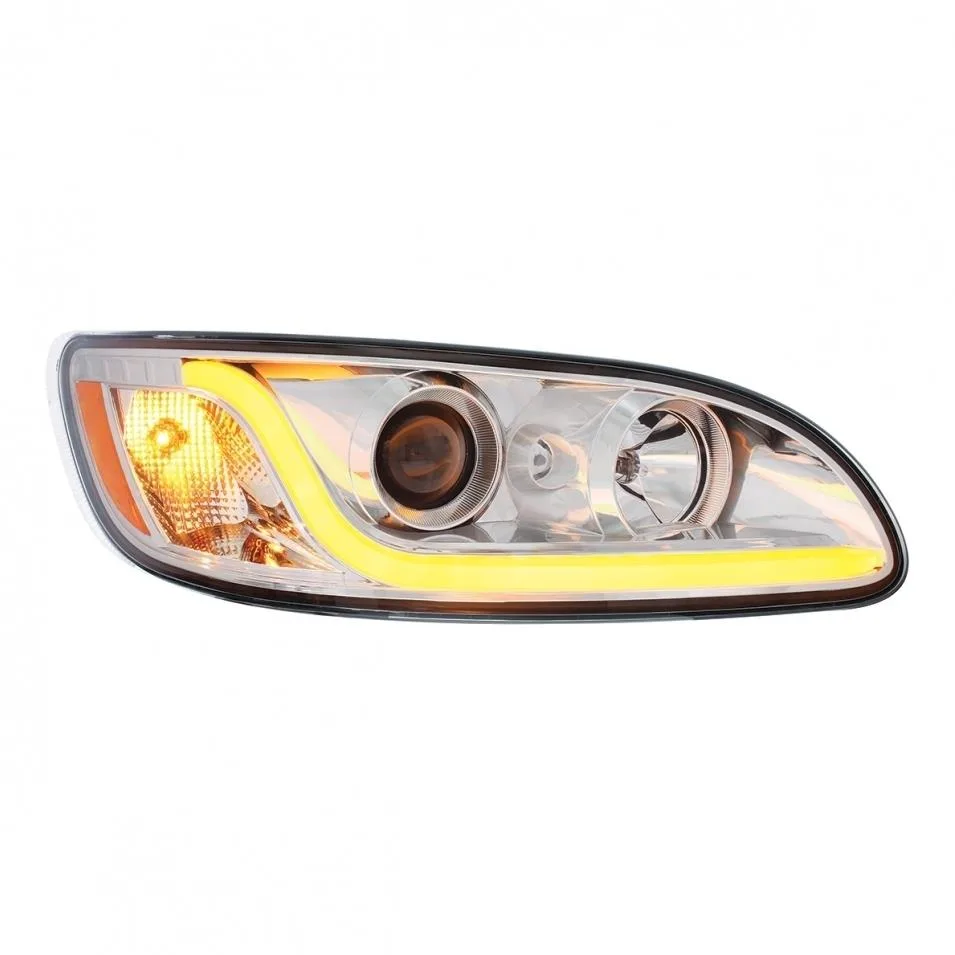 United Pacific Industries United Pacific Industries Peterbilt 382/384/386/387 Chrome Projection Headlight Passenger 31253 — product photo