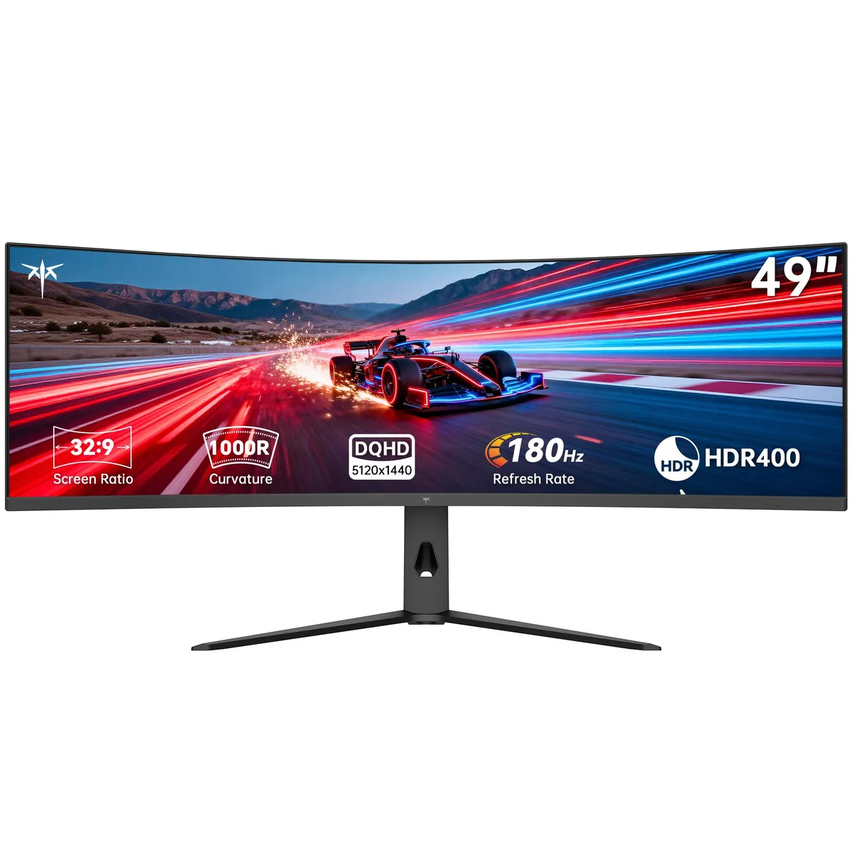 KTC KTC H49S66 49" 5120x1440 180Hz gaming monitor — product photo