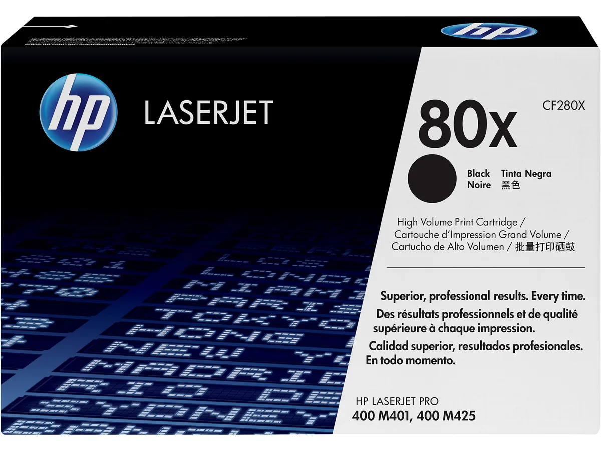 HP HP CF280X 80X High Yield Toner Cartridge Black 6900 Pages — product photo