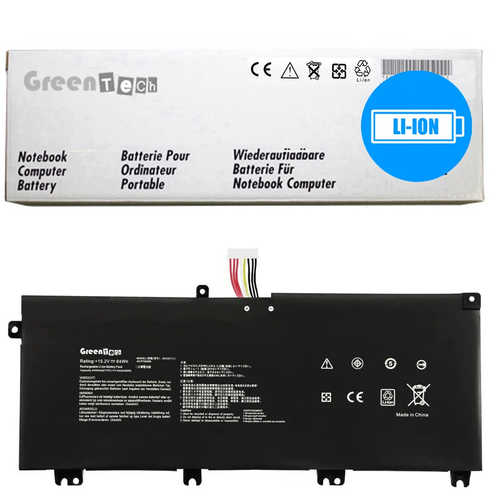 NShi NShi B41N1711 laptop battery 64Wh 15.2V 4240mAh 4-cell — product photo