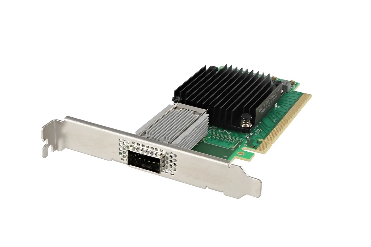 DELL DELL VC496 Mellanox ConnectX-5 VPI CX555A Single Port 100Gb QSFP28 Network Card — product photo