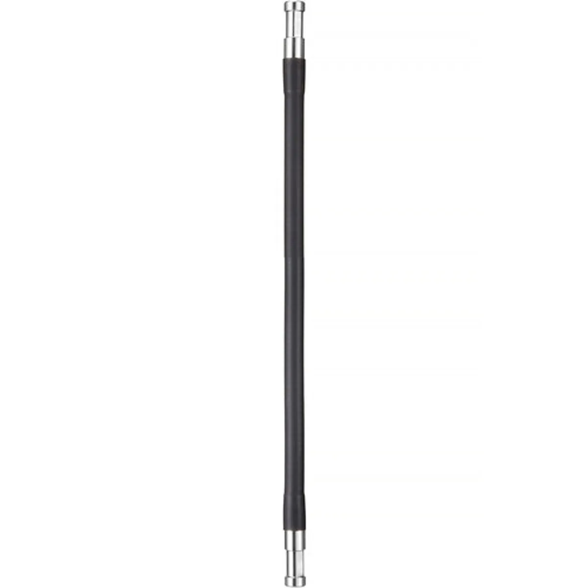 Black flexible metal arm 11.8 inches long with male studs both ends