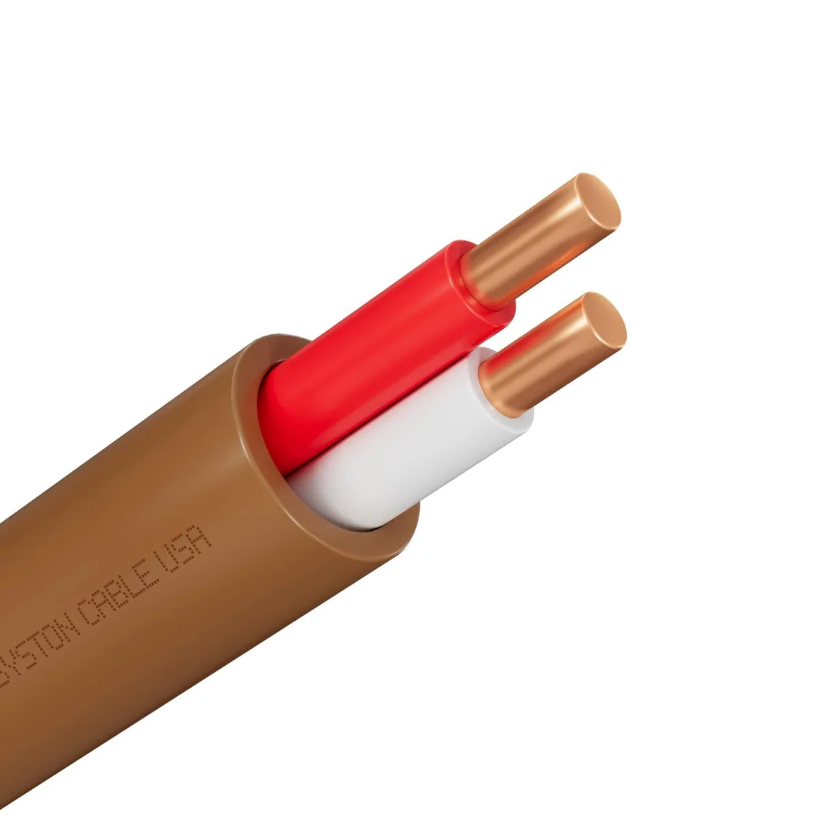  Sunlike Technology 7032-SB-BN-50 18/2 Brown 50 ft speaker wire — product photo