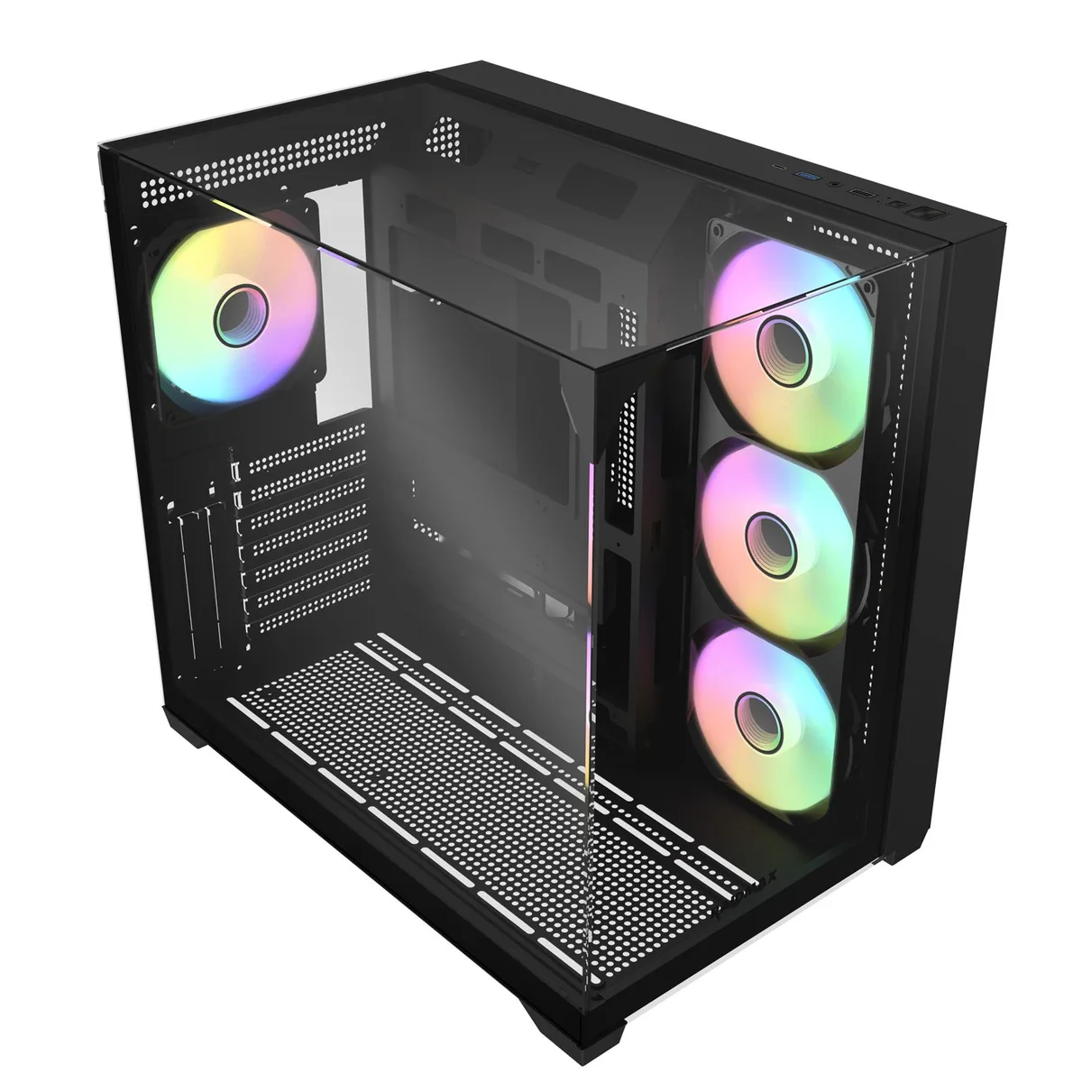 Raidmax Raidmax i620 Tri-Glasses Panoramic PC Case — product photo