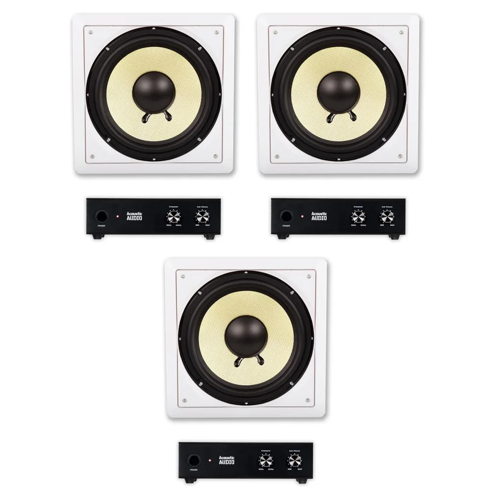 Goldwood Sound, Inc. Goldwood Sound, Inc. HD-S10 10" Flush Mount Subwoofer 3 Pack — product photo