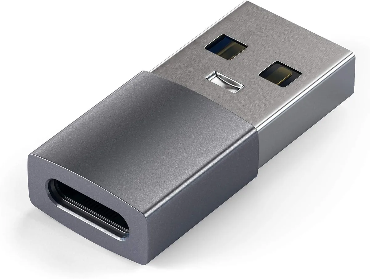 Brainwavz Brainwavz USB-A Male to USB-C Female Adapter Space Gray — product photo