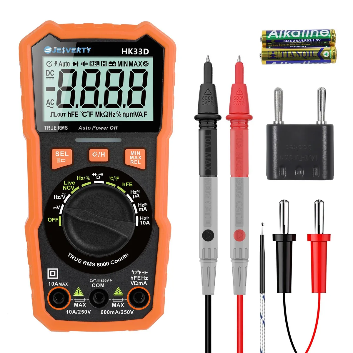 aFe Power 6000 Counts Digital Multimeter Clamp — product photo