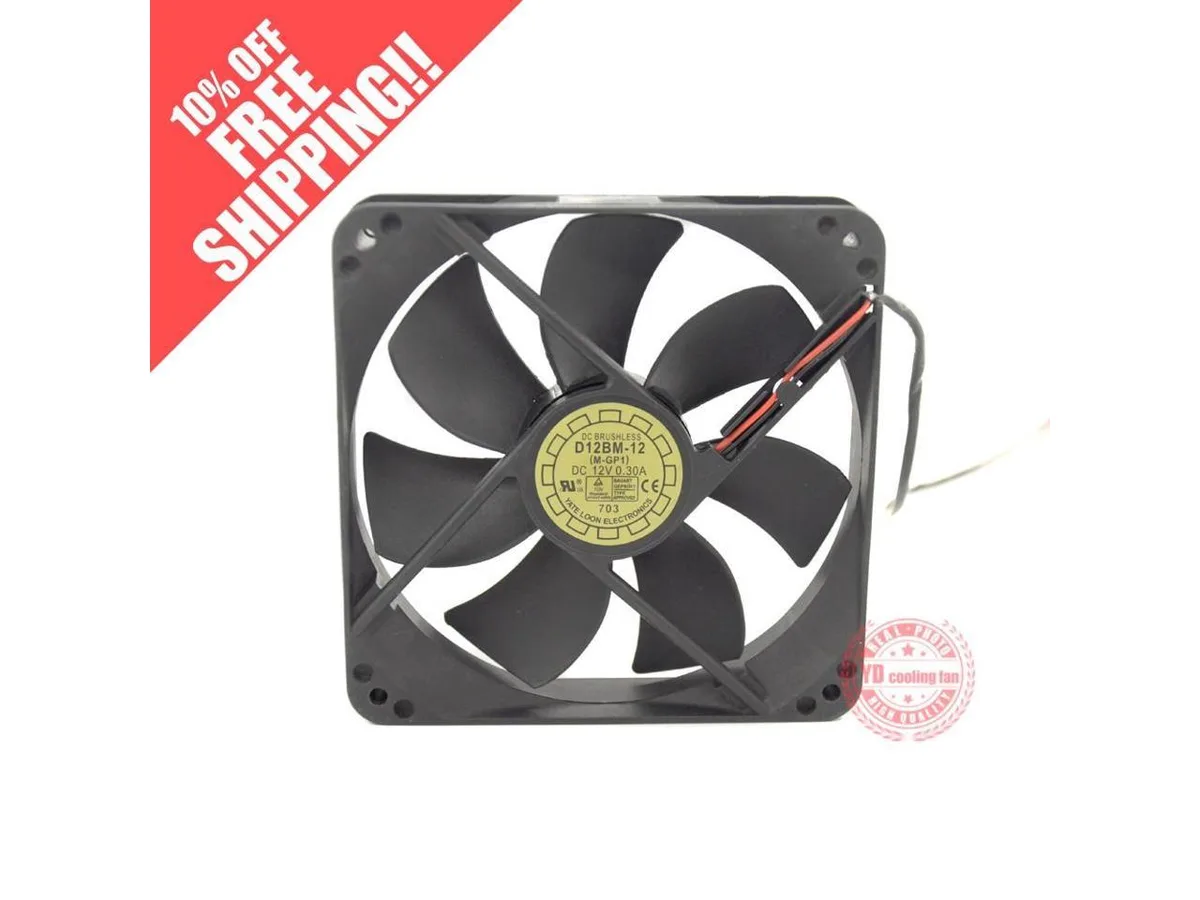 Fans Fans D12BM-12 12V .30A 12025 case fan — product photo