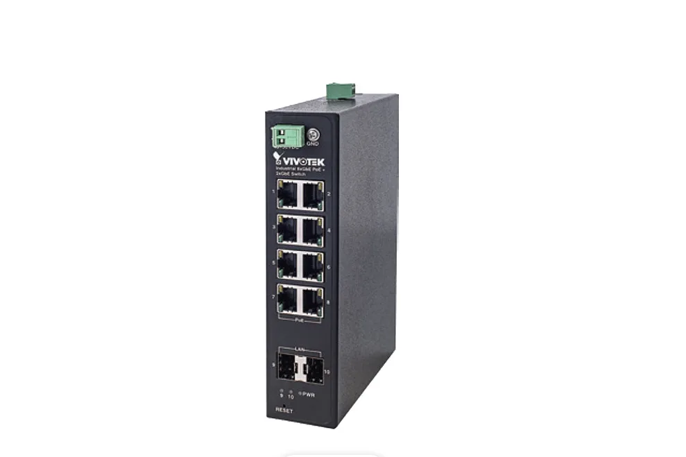 VIVOTEK Inc. VIVOTEK Inc. AW-IHT-1000 8-port PoE network switch — product photo